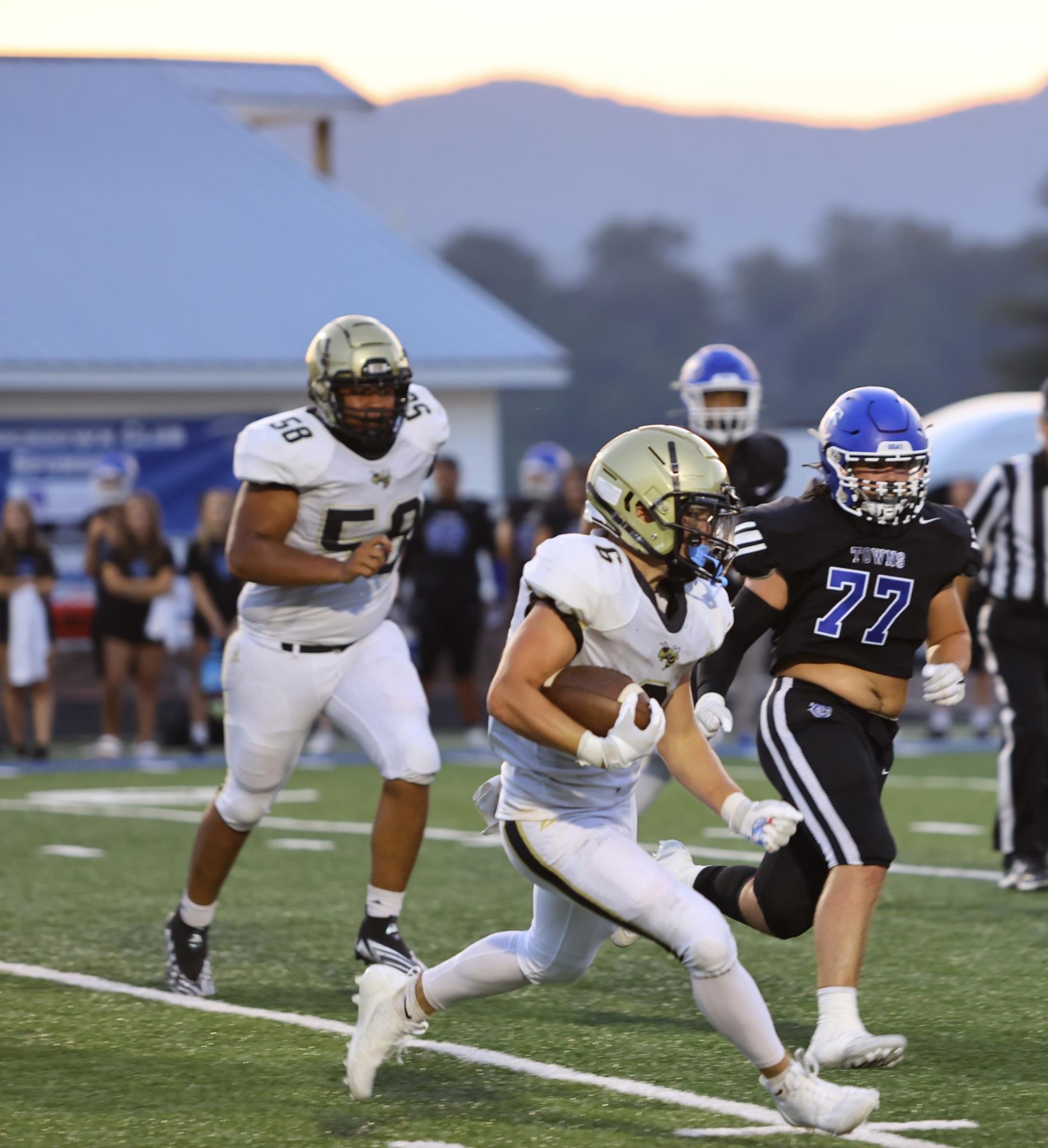 Undefeated Jackets teach Blue Knights 49-27 lesson